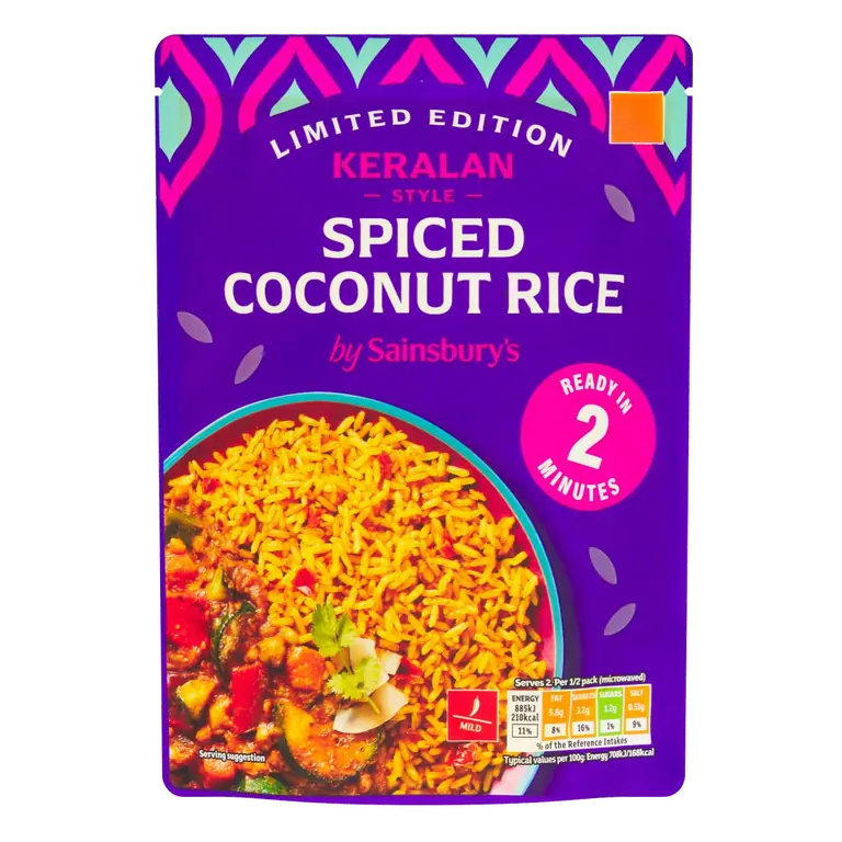 Keralan Style Spiced Coconut Rice, Limited Edition 250g