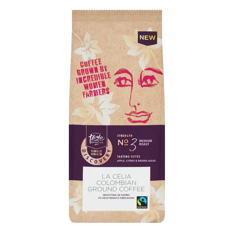 La Celia Colombian Ground Coffee, Taste the Difference 227g