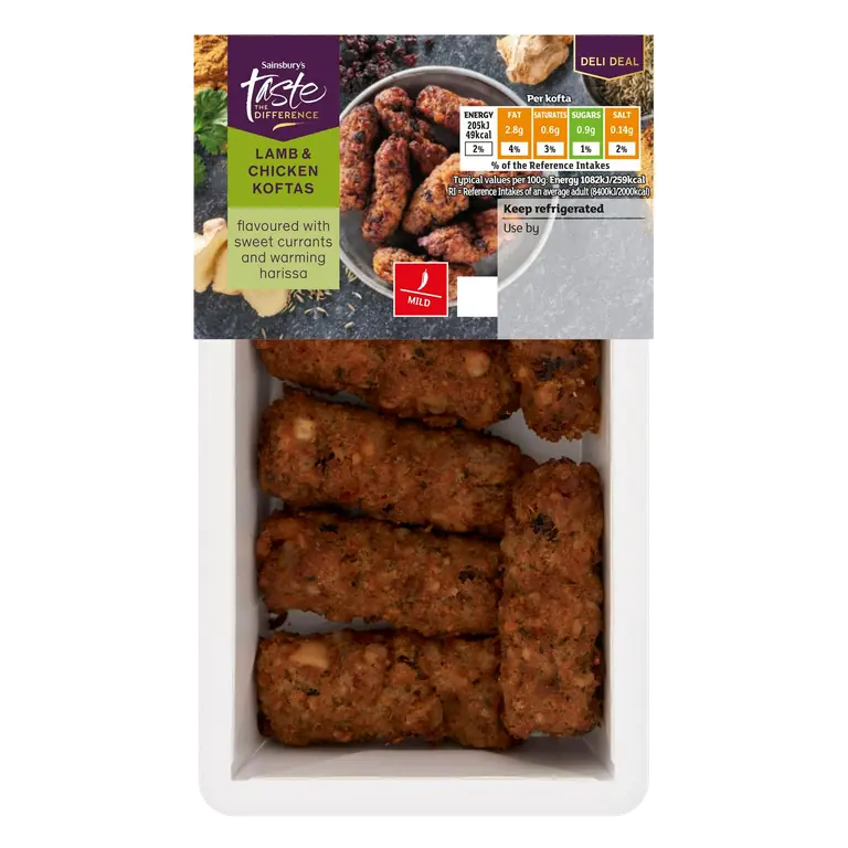Lamb & Chicken Koftas, Limited Edition, Taste the Difference 152g