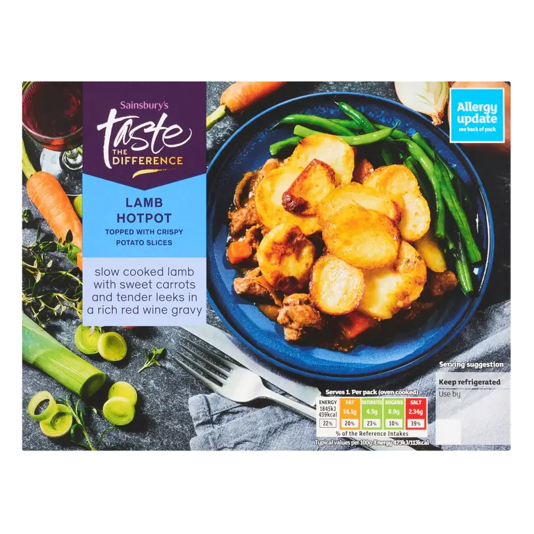 Lamb Hotpot, Taste the Difference (Serves 1) 400g