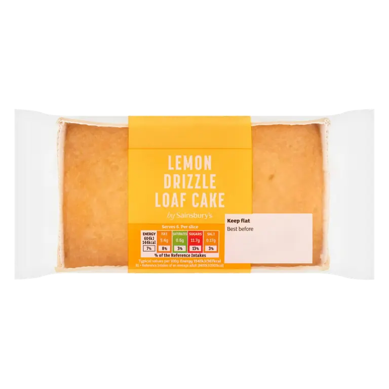 Lemon Drizzle Loaf Cake 235g