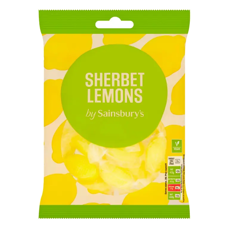 Lemon Sherbet Sweets 200g