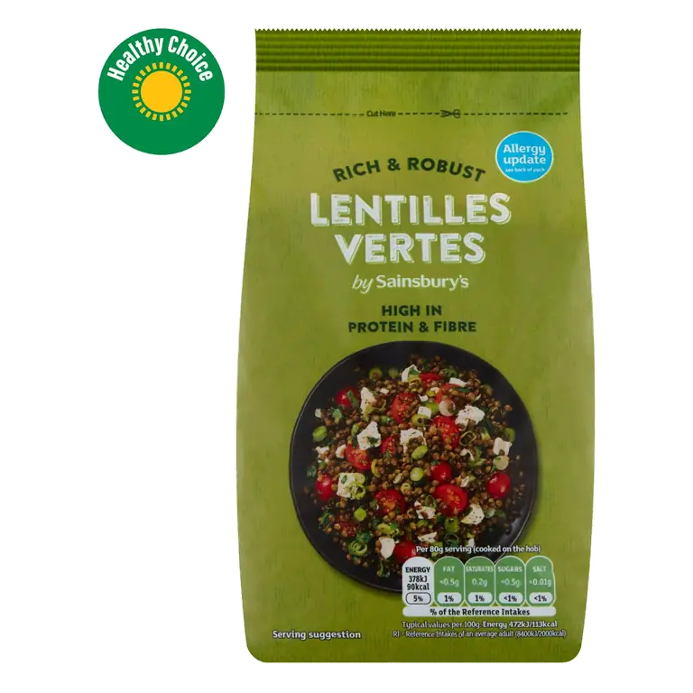 Lentilles Vertes Bag 500g