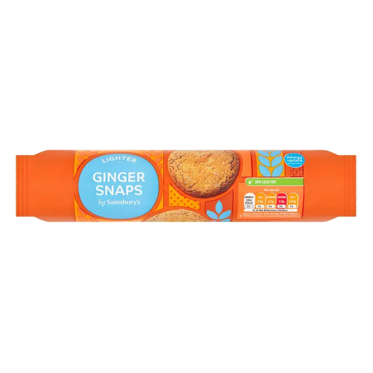 Lighter Ginger Snaps 250g