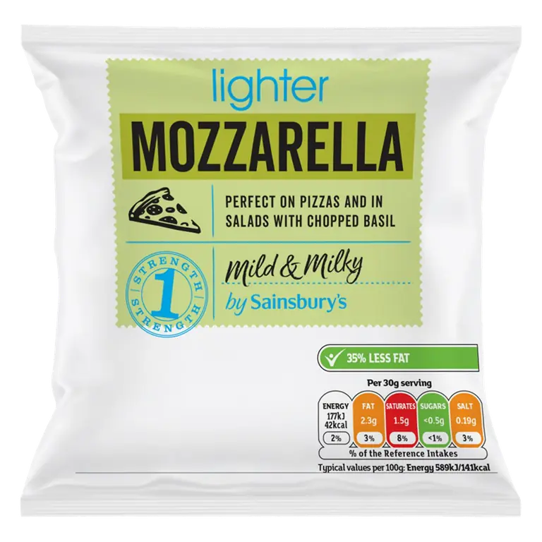 Lighter Mozzarella Cheese 125g