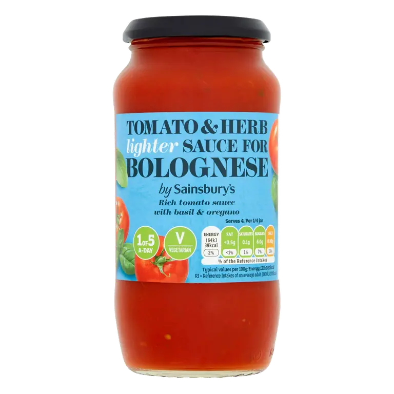 Lighter Tomato & Herb Bolognese Pasta Sauce 500g