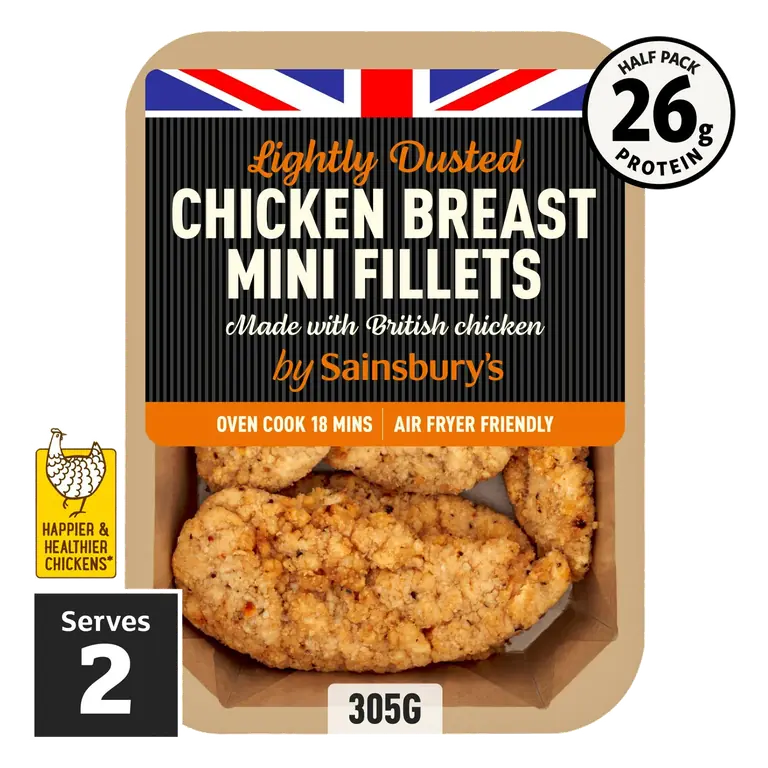 Lightly Dusted Chicken Mini Fillets 305g
