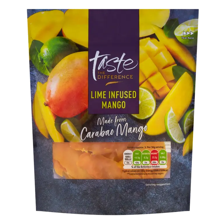 Lime Infused Mango, Taste the Difference 100g