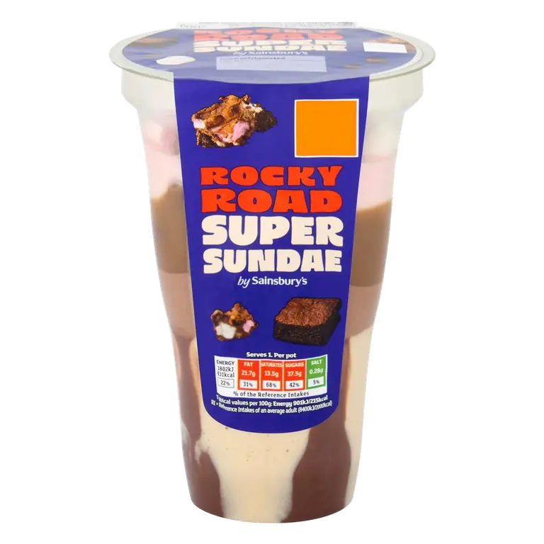 Loaded 200g Rocky Road Super Sundae