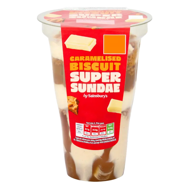 Loaded 200g Super Sundae Caramelised Biscuit