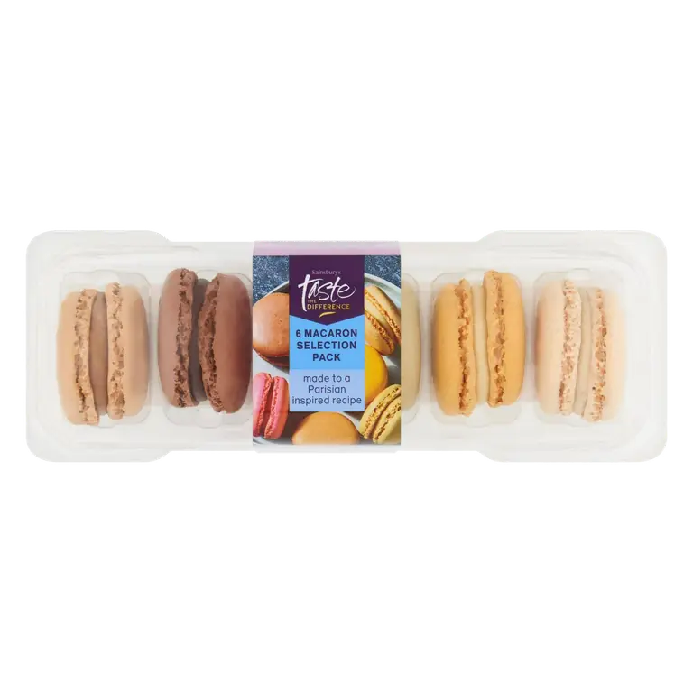 Macarons Selection Pack, Taste the Difference x6 66g