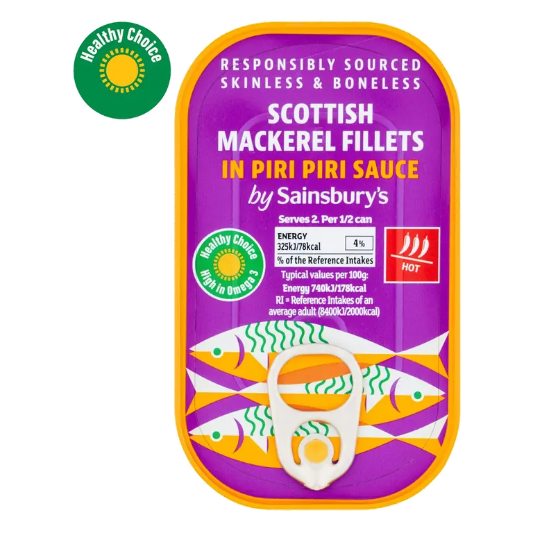 Mackerel in Piri Piri 125g