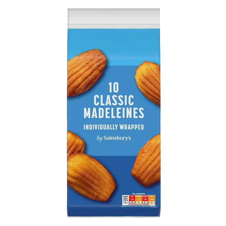 Madeleines Cakes 250g