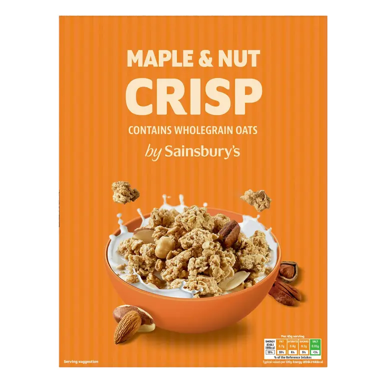 Maple & Nut Crisp 500g