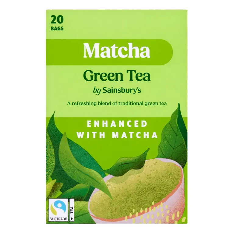 Matcha Green Tea Bags x20 36g
