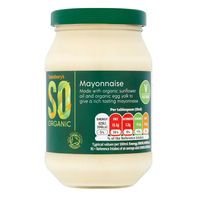 Mayonnaise, SO Organic 250ml