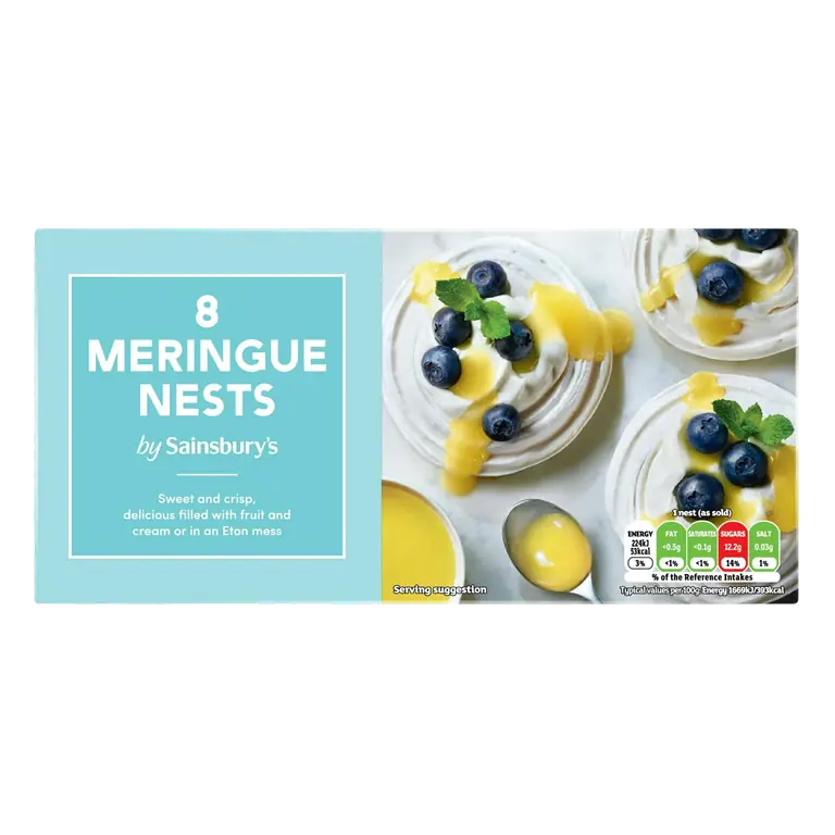 Meringue Nests x8 124g