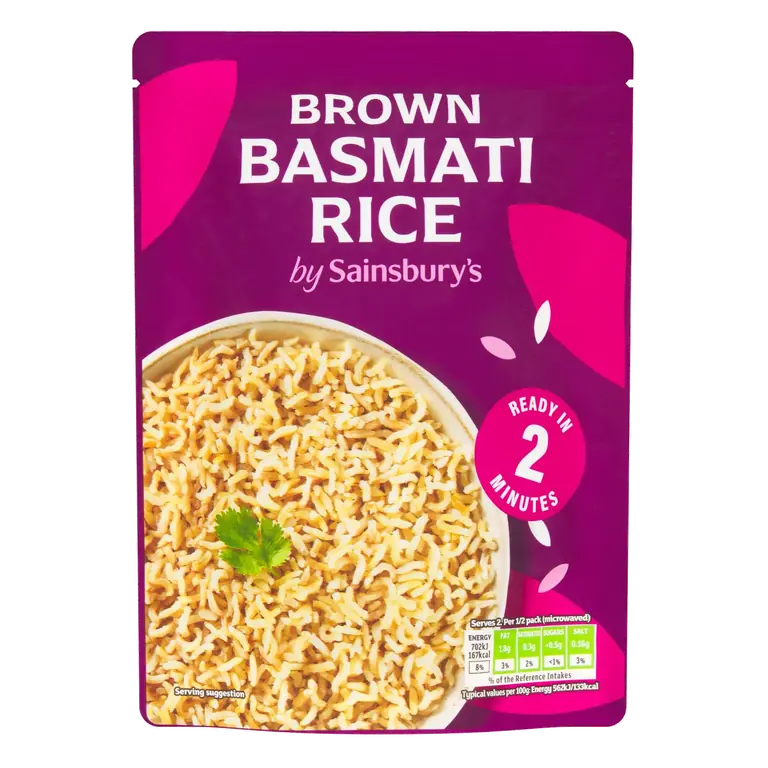 Microwave Rice Brown Basmati 250g