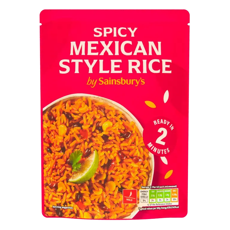 Microwave Rice Spicy Mexican 250g