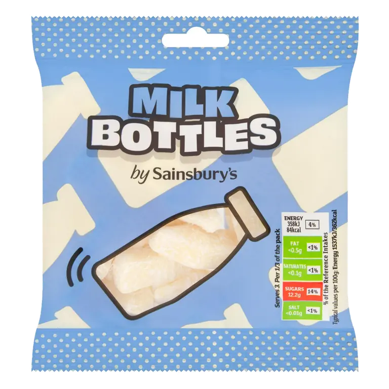 Milk Bottle Sweets 70g
