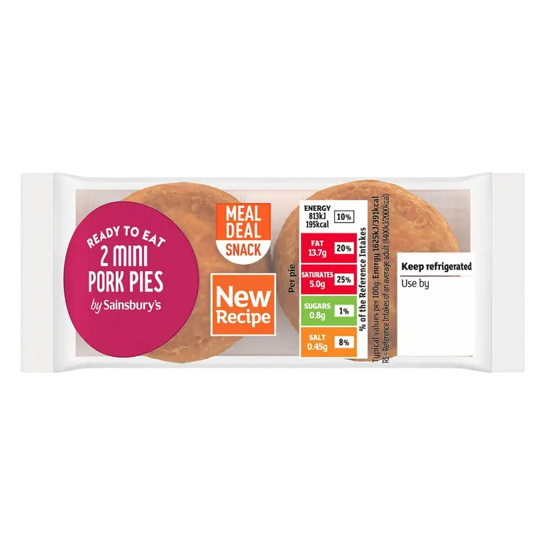 Mini Pork Pies x2 100g