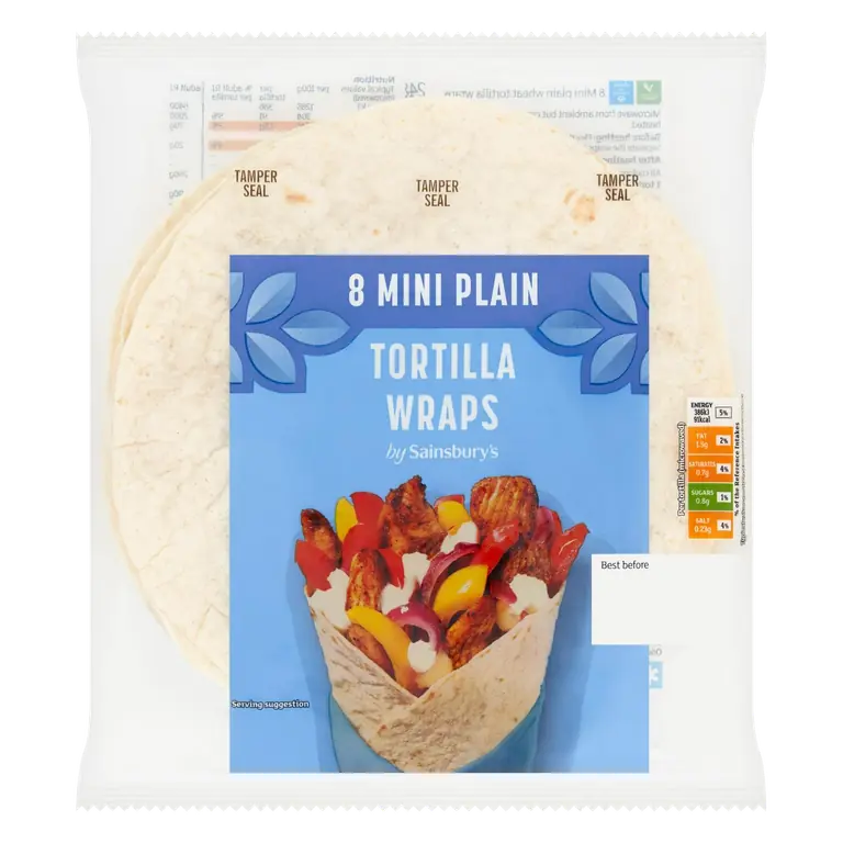 Mini Tortilla Wraps x8