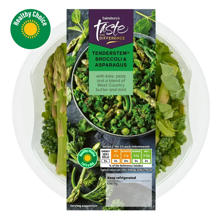 Minted Tenderstem Broccoli & Asparagus 260g
