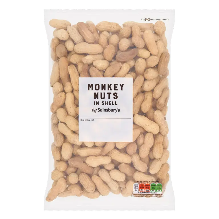 Monkey Nuts in Shell 500g