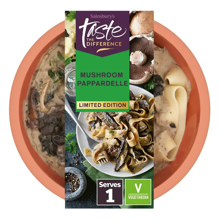 Mushroom Pappardelle, Taste the Difference 400g