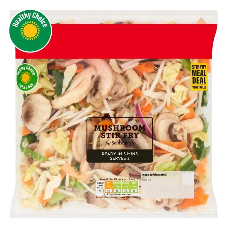 Mushroom Stir Fry 300g