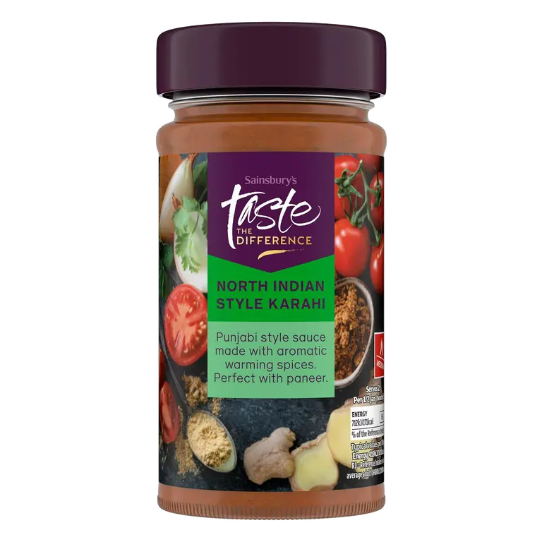 North Indian Style Karahi Curry Sauce, Taste the Difference 340g
