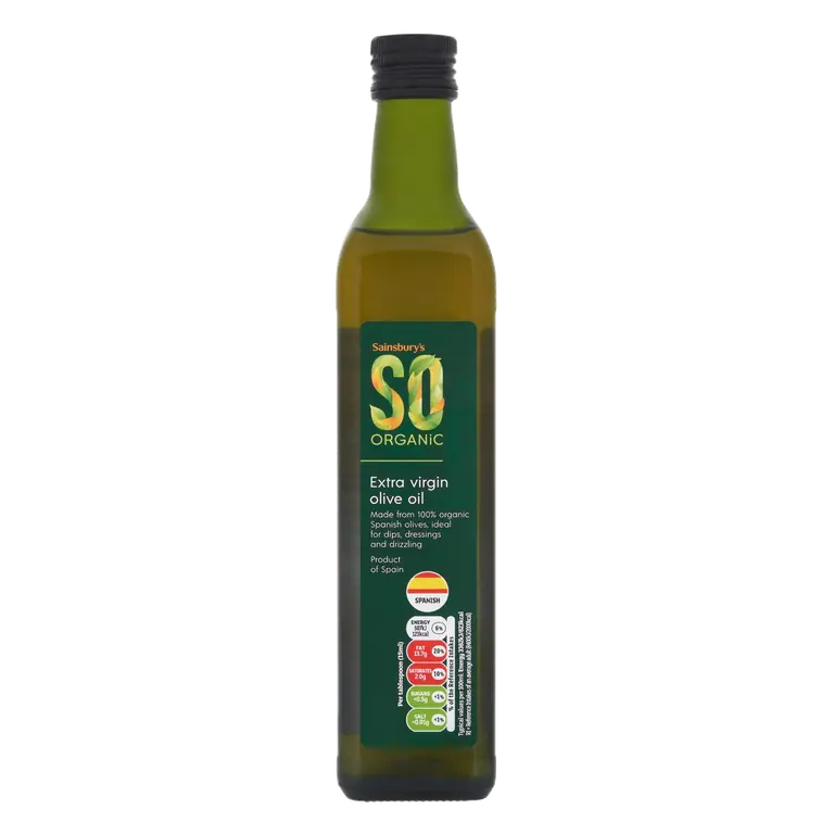 Olive Oil, Extra Virgin, SO Organic 500ml
