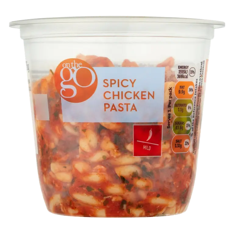 On the Go 275g Spicy Chicken Pasta