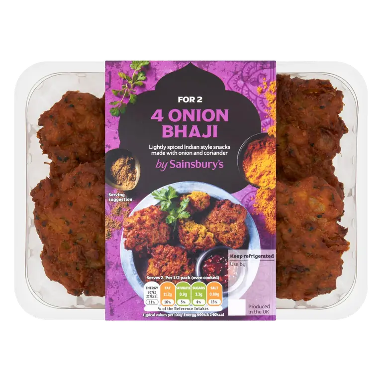Onion Bhaji x4 200g