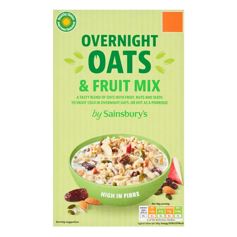 Overnight Oats & Fruit Mix 500g