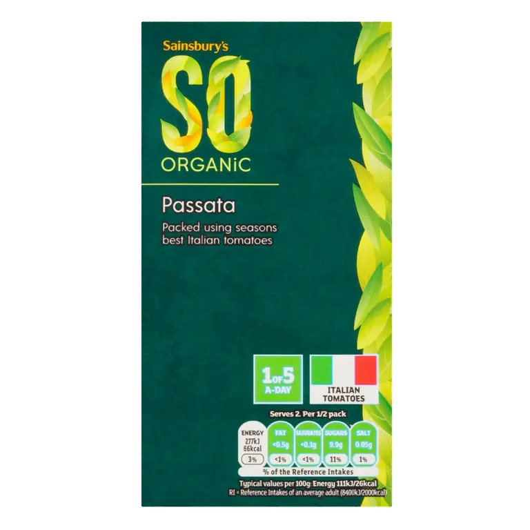 Passata, So Organic 500g