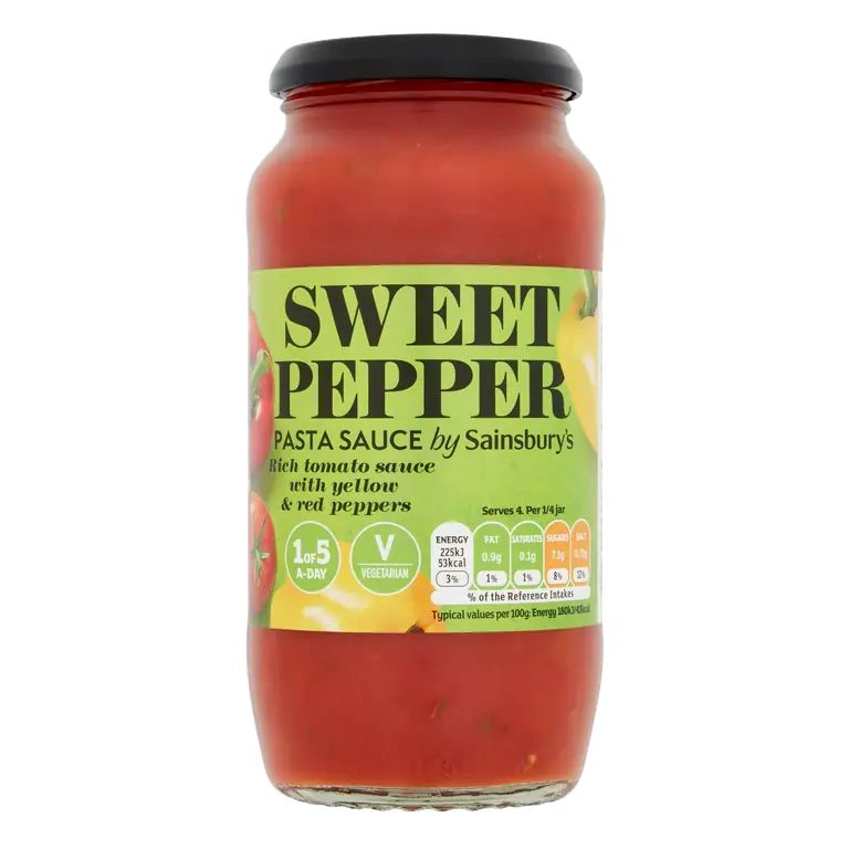 Pasta Sauce, Sweet Pepper 500g