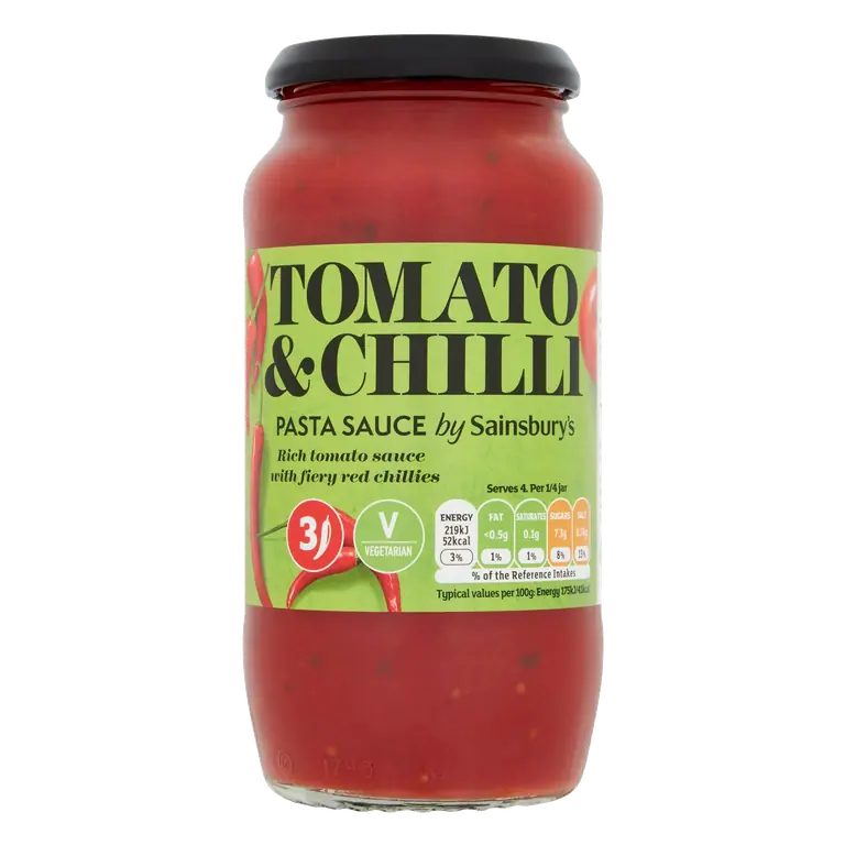 Pasta Sauce, Tomato & Chilli 500g