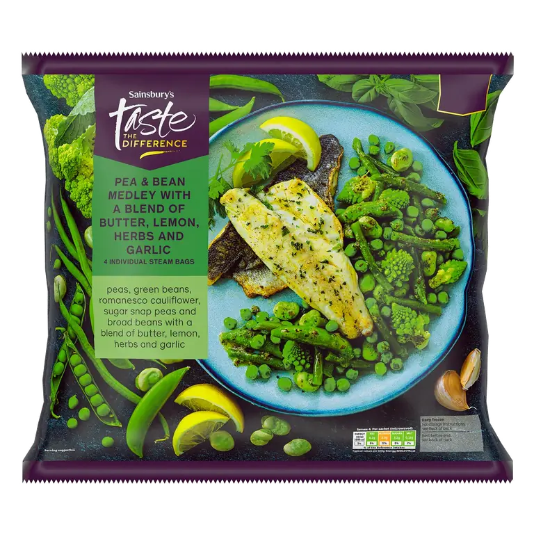Pea & Bean Medley, Taste the Difference 4 x 150g