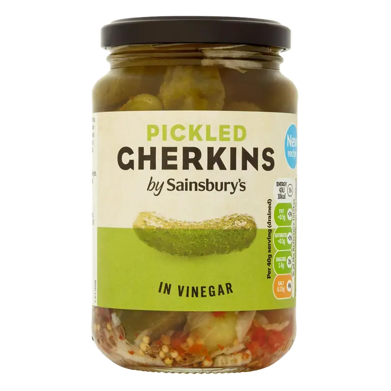 Pickled Gherkins in Vinegar 340g (170g*)