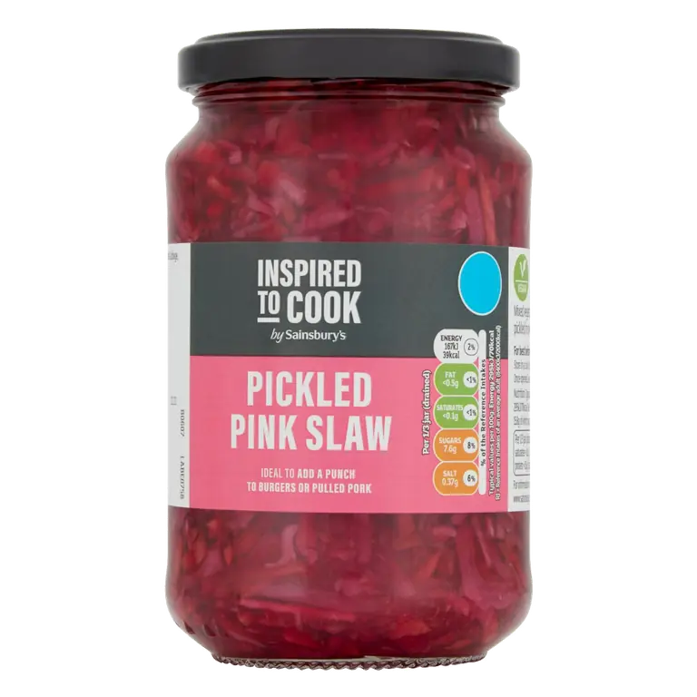 Pickled Pink Slaw, Inspired to Cook 340g (170g*)