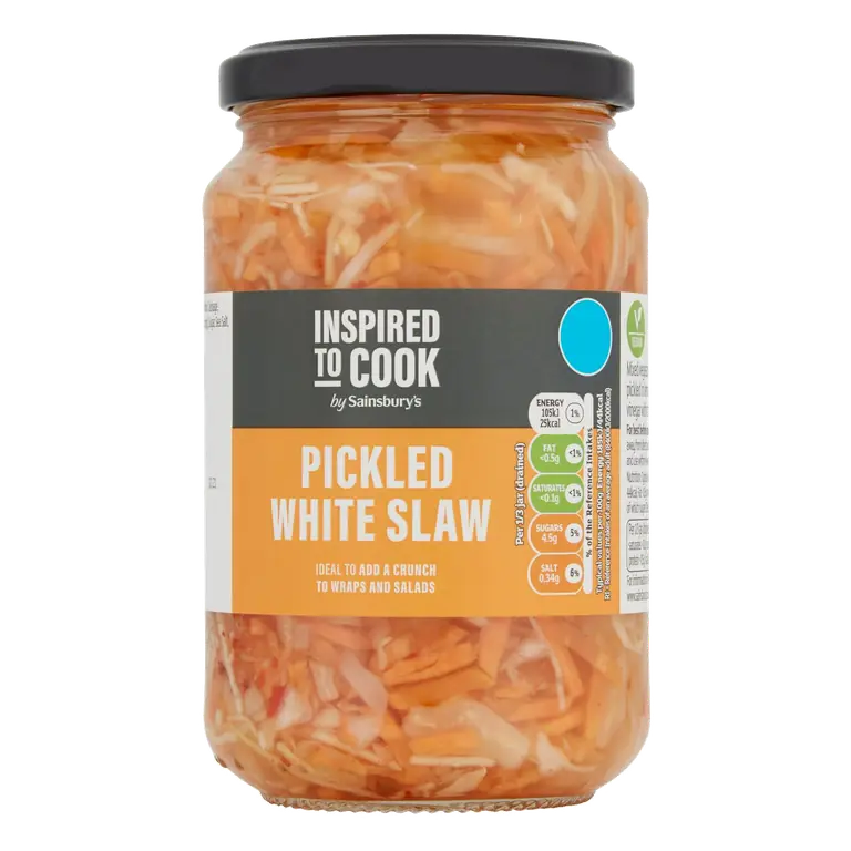 Pickled White Slaw, Inspired to Cook 340g (170g*)
