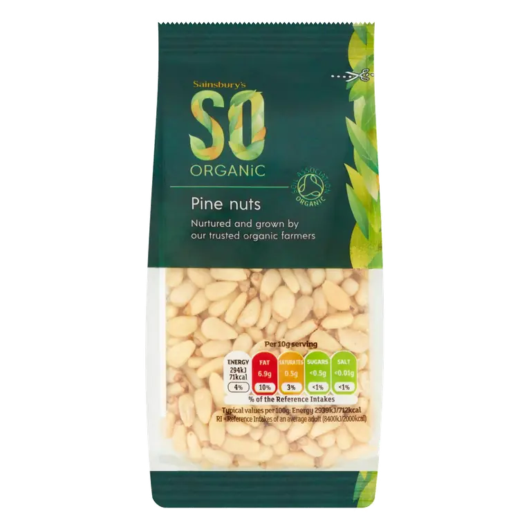 Pine Nuts, Organic 100g