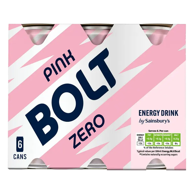 Pink Bolt Zero 6x250ml