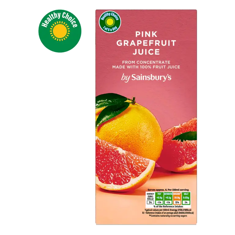 Pink Grapefruit Juice 1L