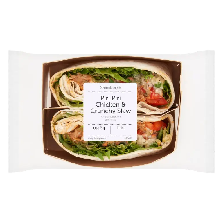 Piri Piri Chicken & Crunchy Slaw Wrap