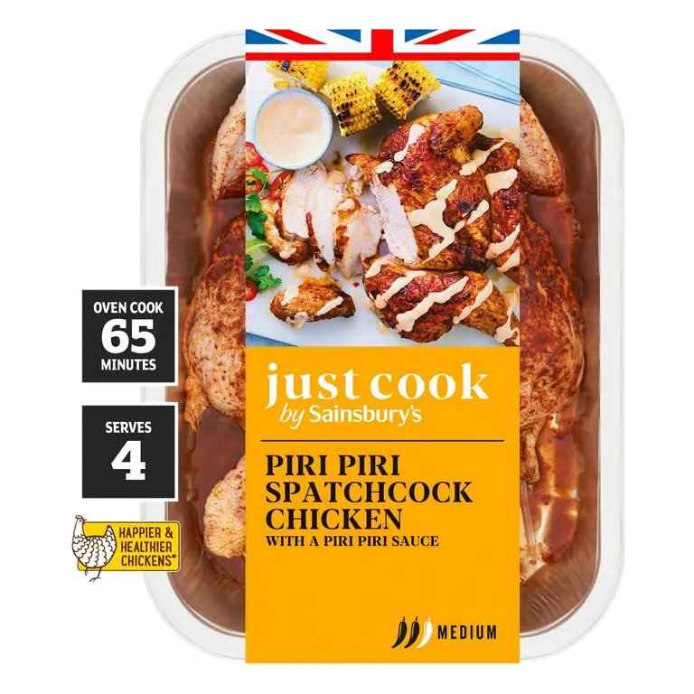 Piri Piri Spatchcock British Chicken 1.26kg