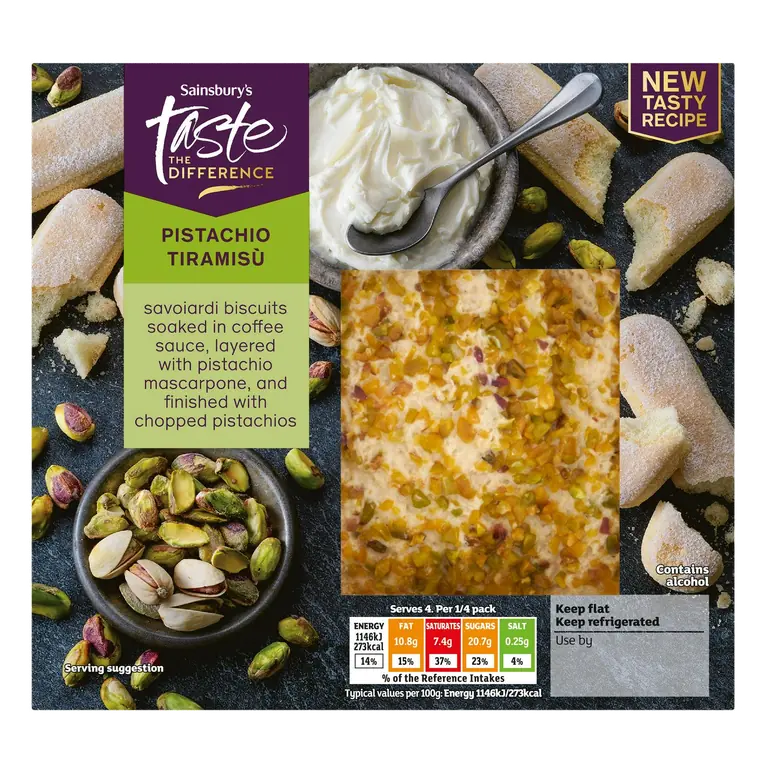 Pistachio Tiramisu, Taste the Difference 400g