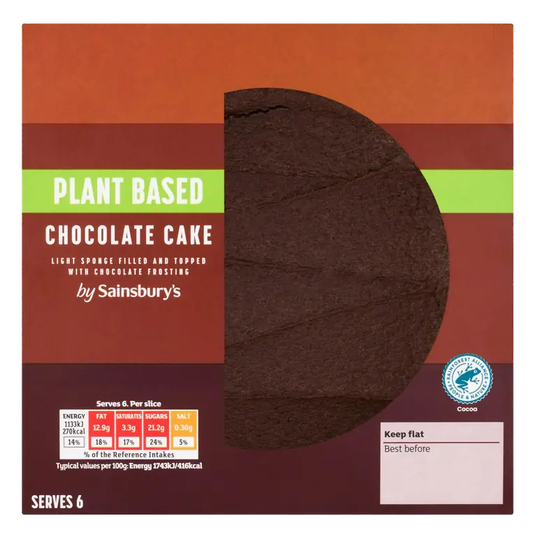 Plant Pioneers Chocolate Cake 390g