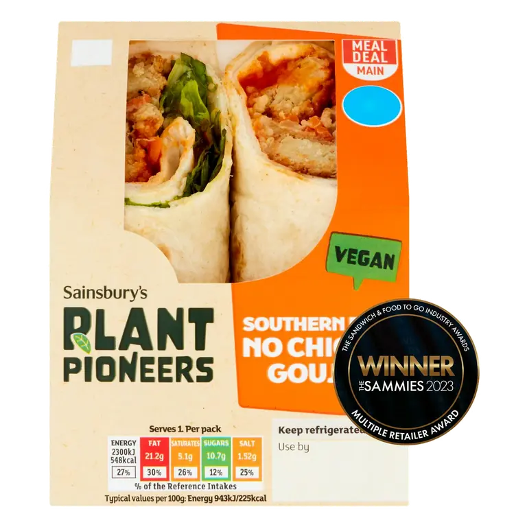 Plant Pioneers Southern Fried No Chicken Goujon